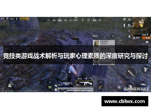 竞技类游戏战术解析与玩家心理素质的深度研究与探讨