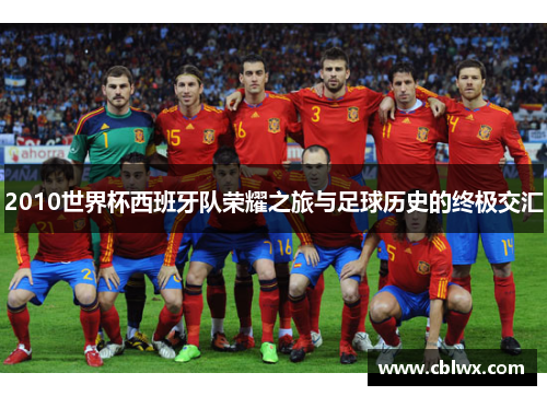 2010世界杯西班牙队荣耀之旅与足球历史的终极交汇